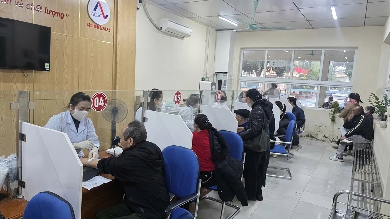 Bệnh nhân gia tăng đột biến sau kỳ nghỉ Tết