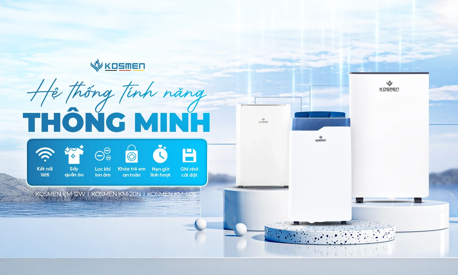 Miền bắc bước vào cao điểm nồm ẩm, máy hút ẩm chất lượng lên ngôi