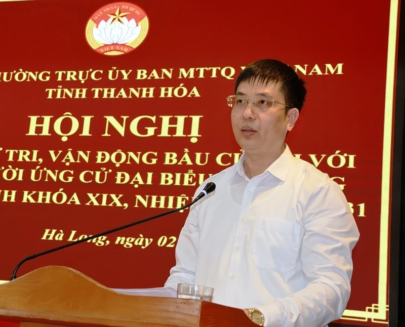 Chương trình hành động của ứng cử viên đại biểu HĐND tỉnh khóa XIX tại đơn vị bầu cử số 22