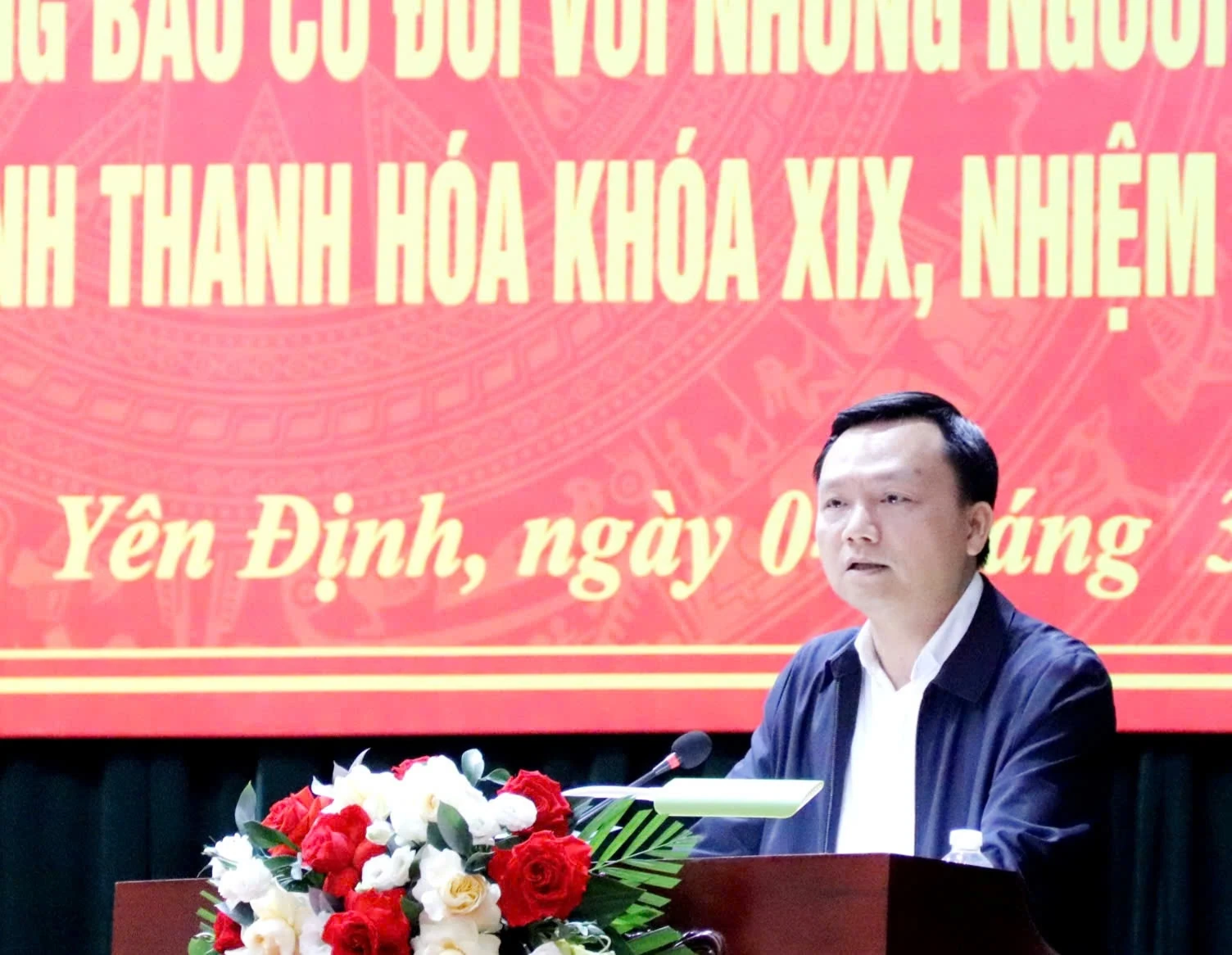 Ứng cử viên đại biểu HĐND tỉnh tiếp xúc cử tri thuộc đơn vị bầu cử số 15