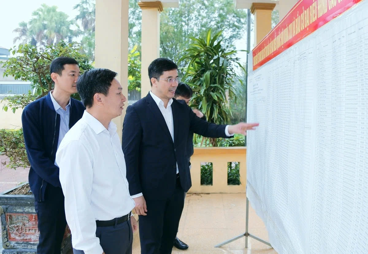 Đảm bảo chu đáo các điều kiện phục vụ công tác bầu cử