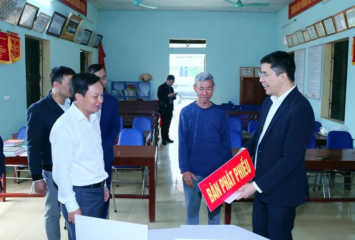 Đảm bảo chu đáo các điều kiện phục vụ công tác bầu cử