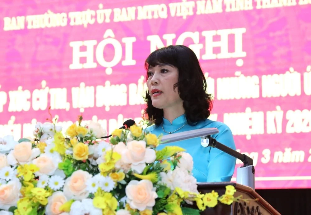 Ứng cử viên đại biểu HĐND tỉnh tiếp xúc cử tri đơn vị bầu cử số 17