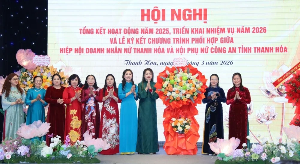 Phối hợp chặt chẽ giữa lực lượng công an và doanh nhân nữ