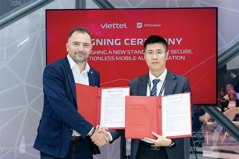 Viettel Telecom ký kết hợp tác với IPification tại MWC 2026, thúc đẩy xác thực di động an toàn thế hệ mới