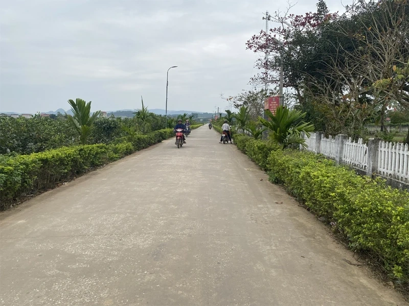 Hà Long hoàn thiện tiêu chí giao thông trong XDNTM