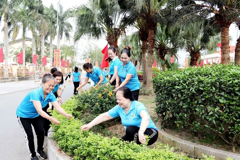 Chung sức để mỗi vùng quê thêm khởi sắc