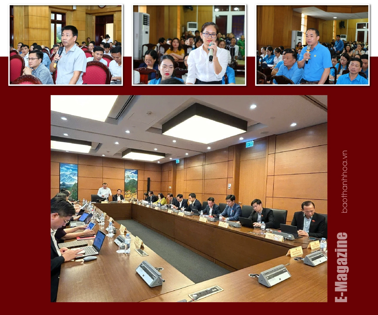 [E-Magazine] Đoàn ĐBQH tỉnh Thanh Hóa: Khẳng định vai trò là nhịp cầu nối vững chắc giữa “ý Đảng - lòng dân”