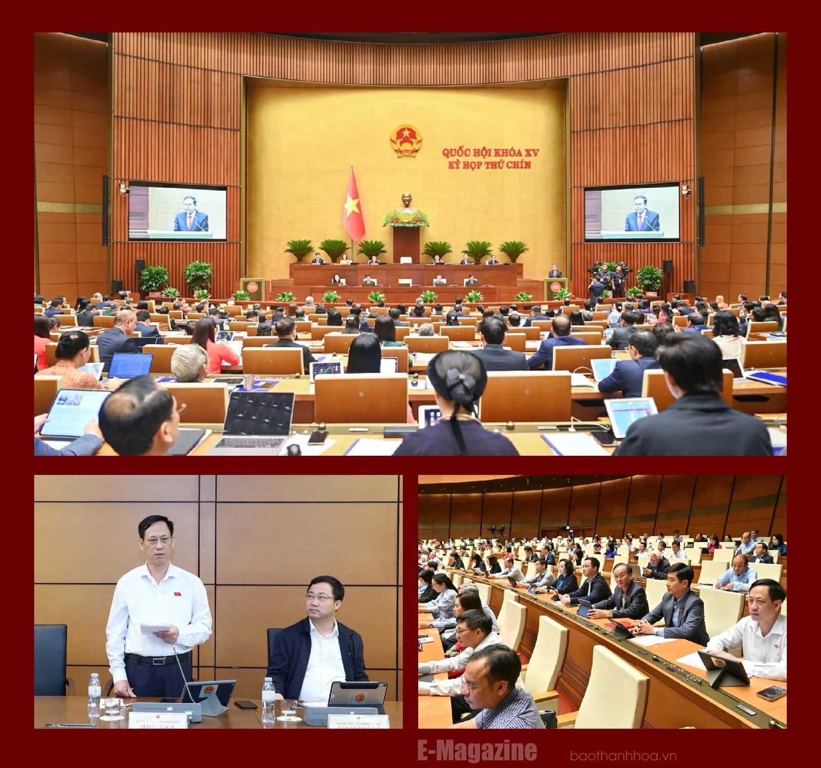 [E-Magazine] Đoàn ĐBQH tỉnh Thanh Hóa: Khẳng định vai trò là nhịp cầu nối vững chắc giữa “ý Đảng - lòng dân”