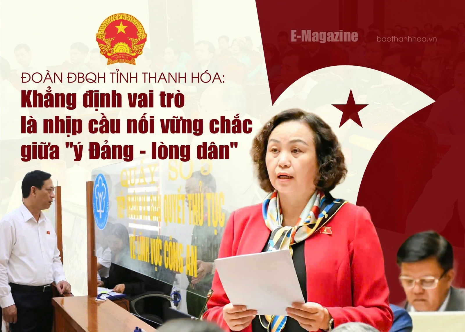 [E-Magazine] Đoàn ĐBQH tỉnh Thanh Hóa: Khẳng định vai trò là nhịp cầu nối vững chắc giữa “ý Đảng - lòng dân”