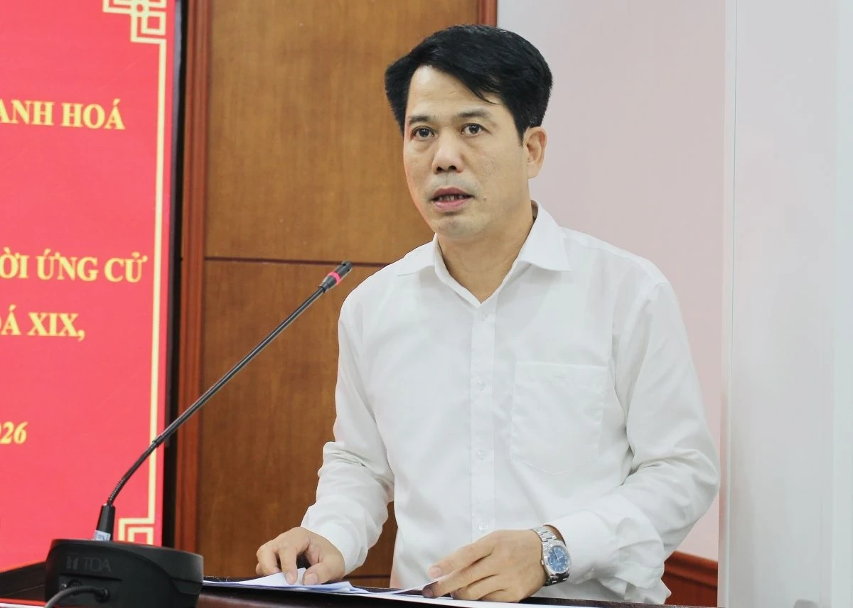 Ứng cử viên đại biểu HĐND tỉnh tiếp xúc cử tri đơn vị bầu cử số 11