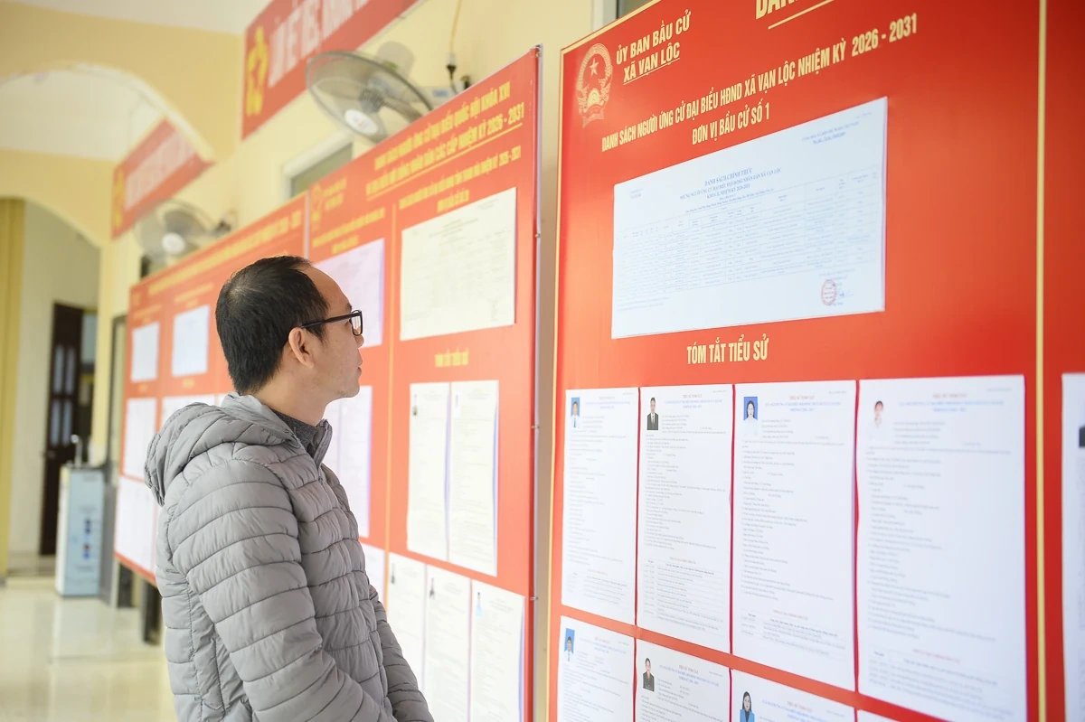 Xã vùng biển Vạn Lộc sẵn sàng cho ngày hội bầu cử