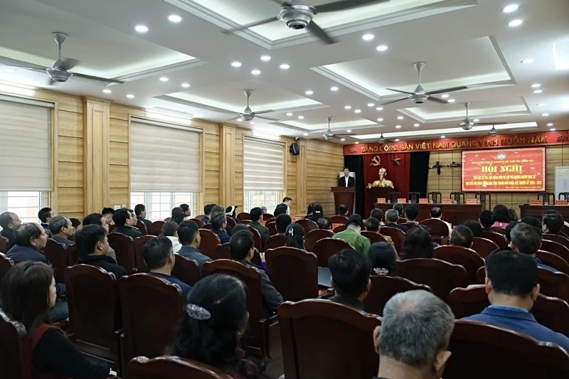 Ứng cử viên đại biểu HĐND tỉnh tiếp xúc cử tri thuộc đơn vị bầu cử số 6