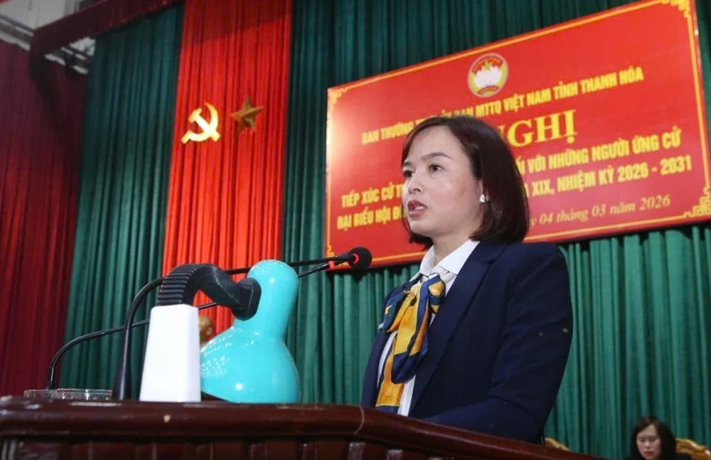 Chương trình hành động của ứng cử viên đại biểu HĐND tỉnh tại đơn vị bầu cử số 21