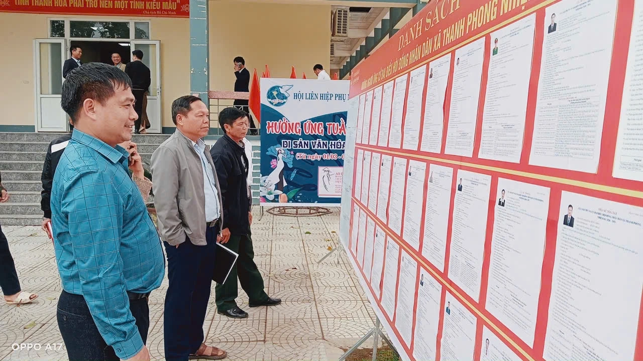 Xã Vĩnh Lộc và Thanh Phong sẵn sàng cho ngày hội bầu cử