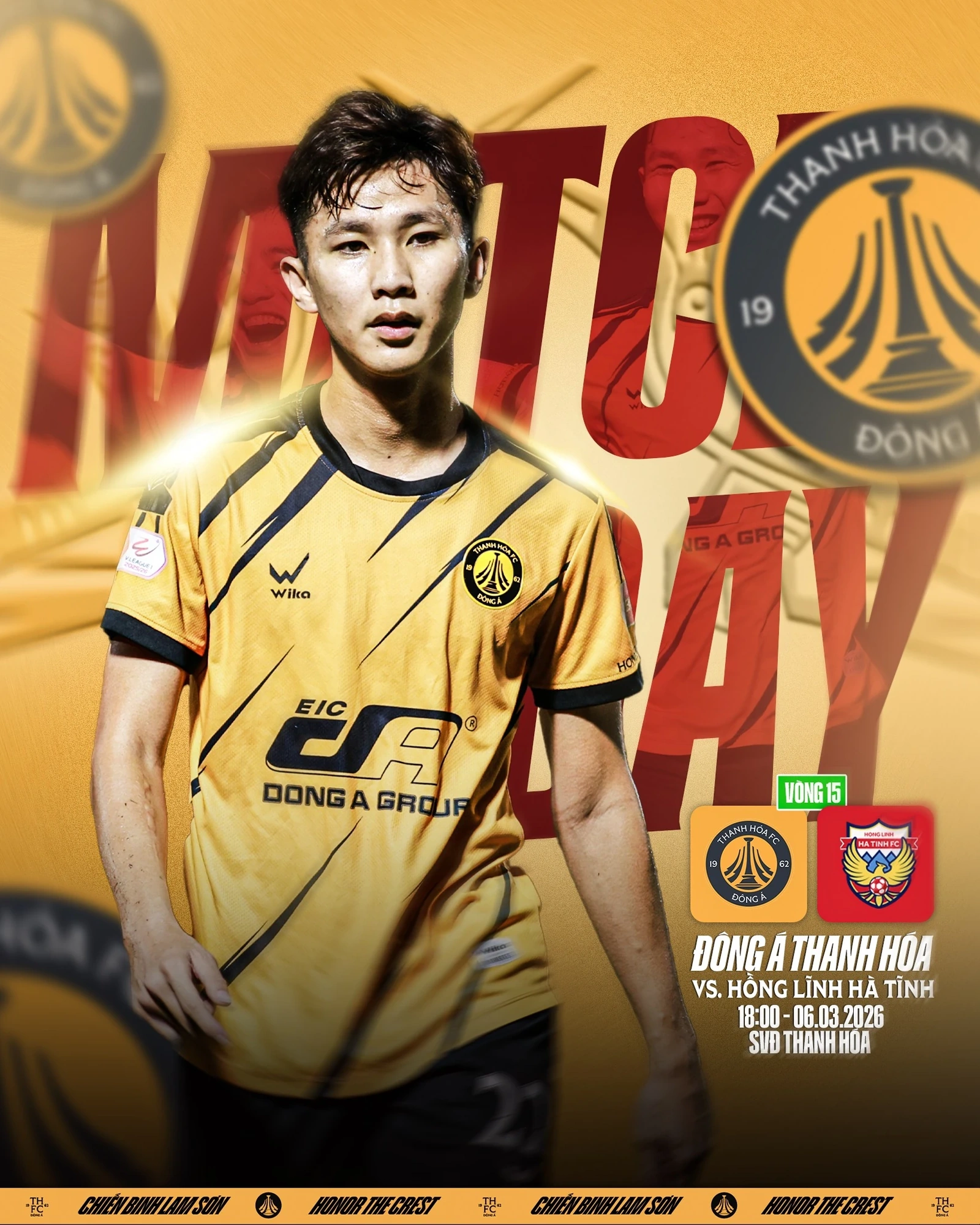 Đông Á Thanh Hóa vs Hồng Lĩnh Hà Tĩnh: Quyết phá dớp sân nhà