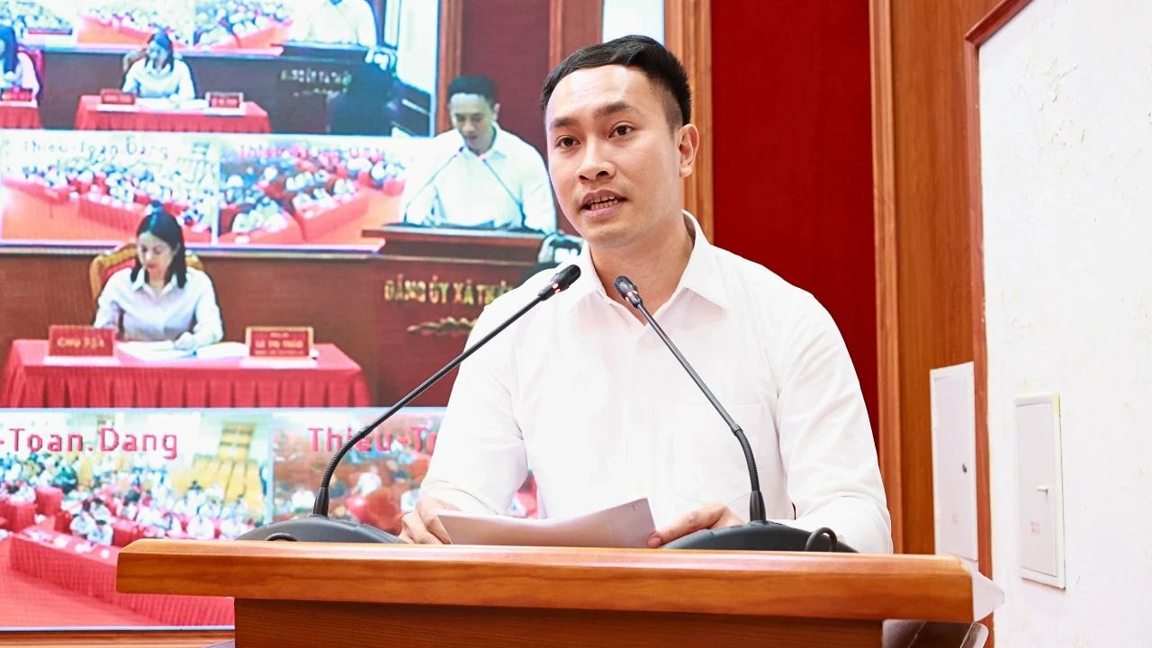 Hội nghị tiếp xúc cử tri, vận động bầu cử HĐND tỉnh khóa XIX tại đơn vị bầu cử số 16