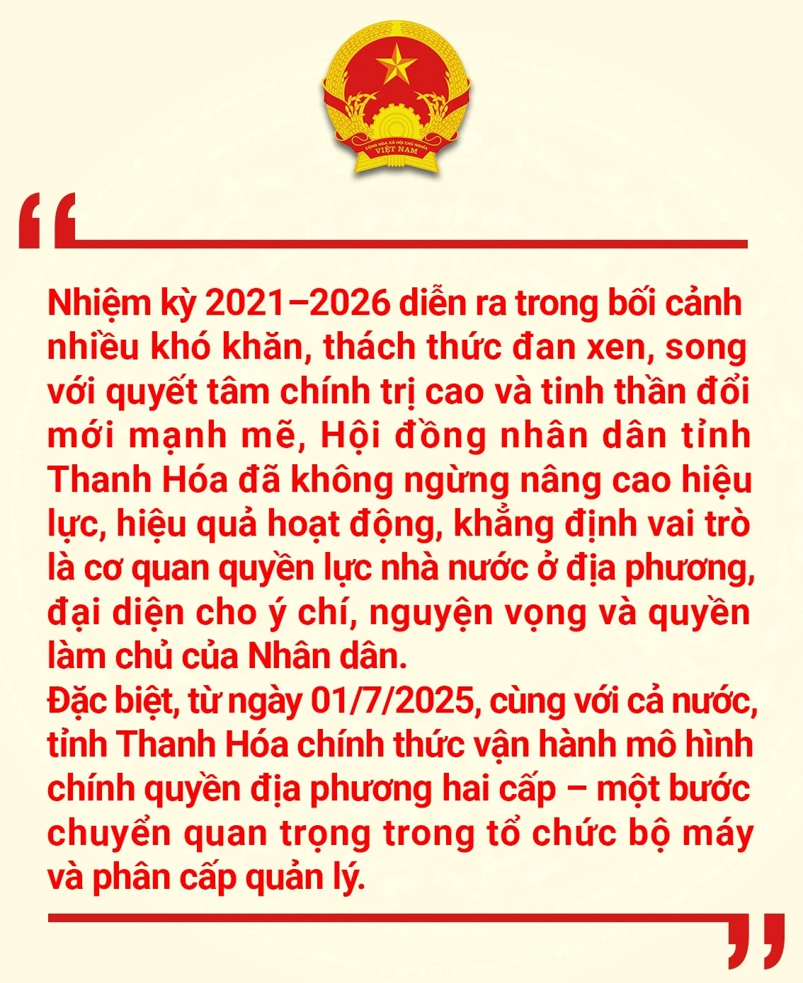 [E-Magazine] HĐND Thanh Hóa: Nâng tầm vai trò cơ quan dân cử trong giai đoạn mới