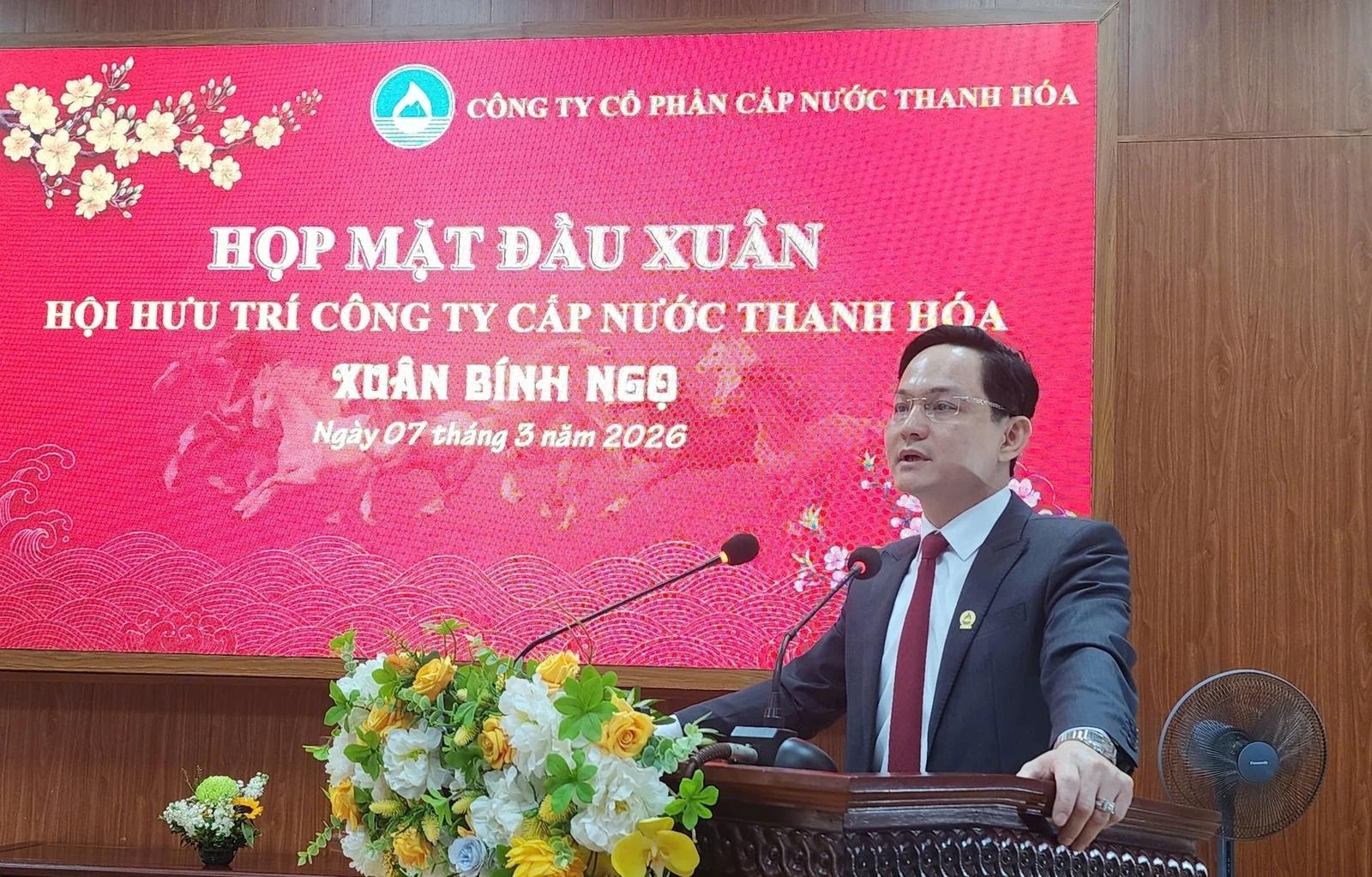 Hội hưu trí Công ty Cổ phần Cấp nước Thanh Hóa họp mặt đầu xuân