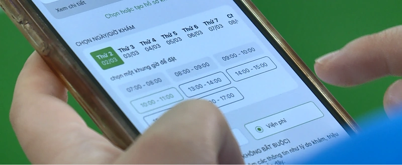 Nhiều bệnh viện triển khai hiệu quả việc đăng ký khám bệnh online