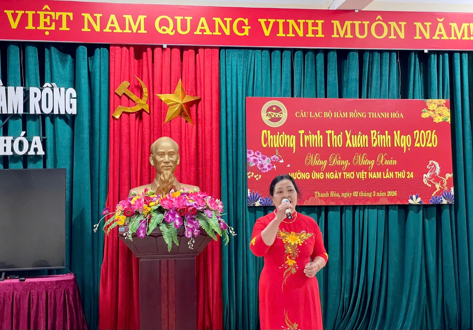 Sôi nổi chương trình “Thơ xuân Bính Ngọ 2026”