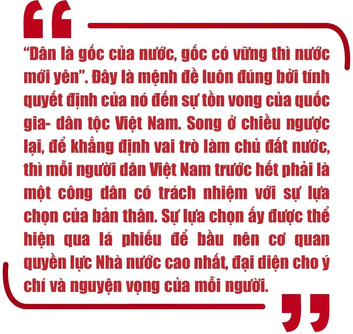 [E-Magazine] Mỗi lá phiếu là một sự cam kết cho tương lai dân tộc