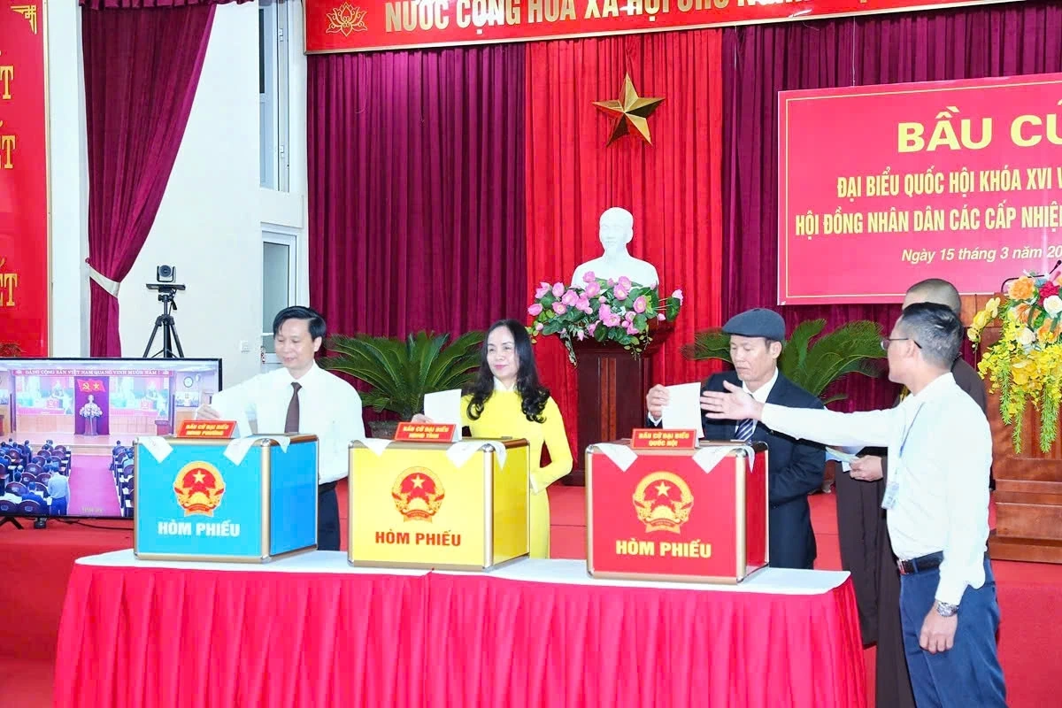 Hội nghị trực tuyến toàn tỉnh vận hành mẫu quy trình bỏ phiếu bầu cử đại biểu Quốc hội khóa XVI và HĐND các cấp nhiệm kỳ 2026-2031
