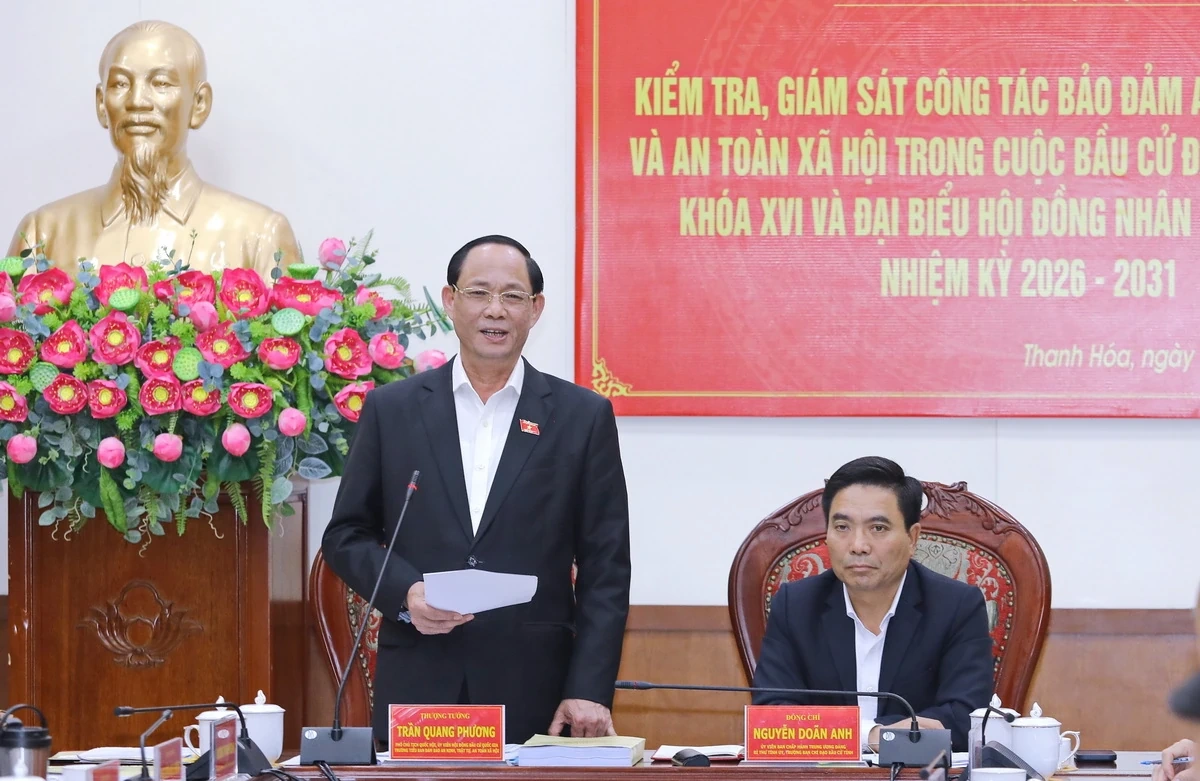 Thanh Hóa chuẩn bị chu đáo các điều kiện để tổ chức thành công cuộc bầu cử đại biểu Quốc hội khóa XVI và HĐND các cấp