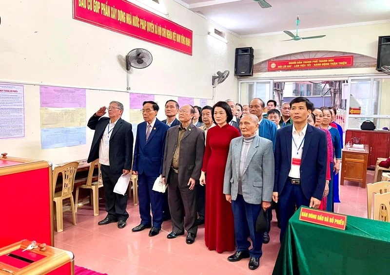 [Cập nhật] - Ngày bầu cử 15/3: Cử tri toàn tỉnh “Chung ngày hội lớn”