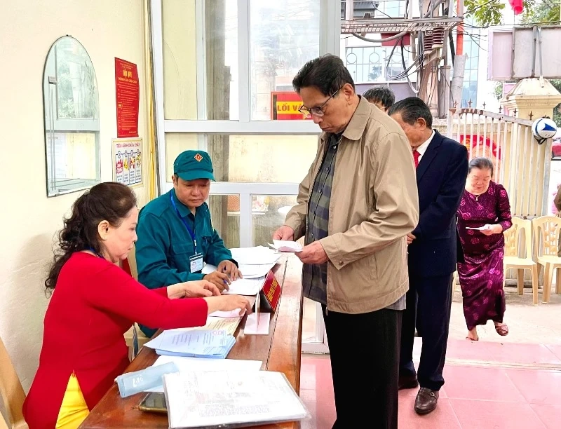 [Cập nhật] - Ngày bầu cử 15/3: Cử tri toàn tỉnh “Chung ngày hội lớn”