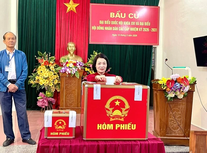 [Cập nhật] - Ngày bầu cử 15/3: Cử tri toàn tỉnh “Chung ngày hội lớn”