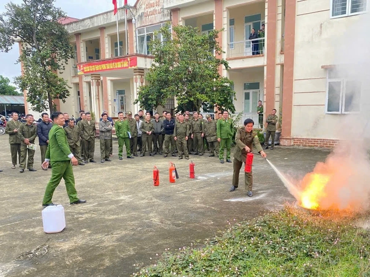 Đảm bảo an toàn PCCC tại các điểm bỏ phiếu bầu cử