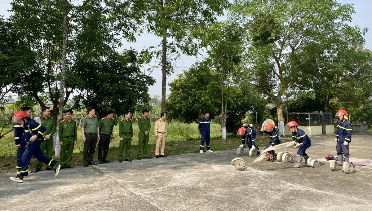 Đảm bảo an toàn PCCC tại các điểm bỏ phiếu bầu cử