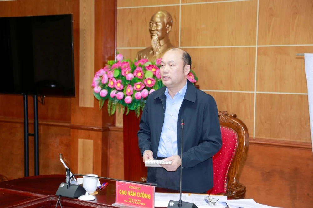 Đẩy nhanh tiến độ thực hiện hợp phần bồi thường, hỗ trợ, tái định cư Dự án hồ chứa nước Bản Mồng