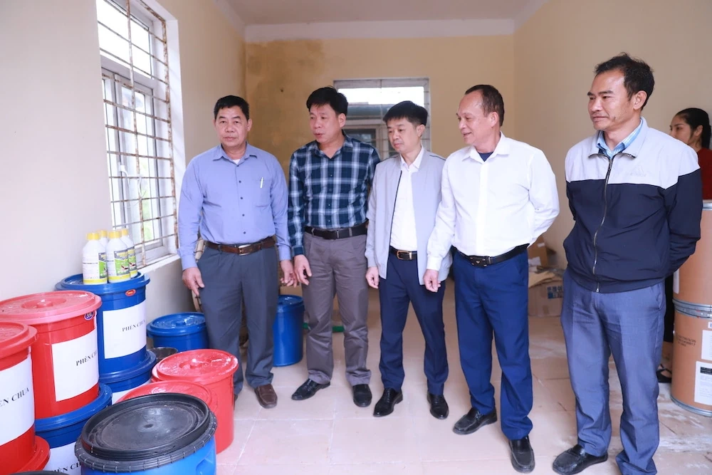 Giám sát công tác y tế phục vụ bầu cử tại một số địa phương trong tỉnh