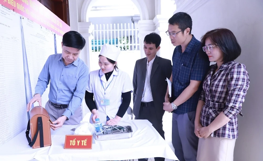 Ngành y tế Thanh Hóa sẵn sàng bảo đảm công tác y tế phục vụ bầu cử
