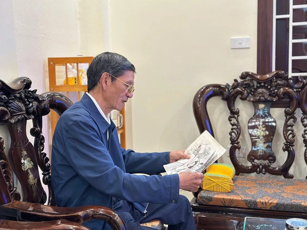 Những người “vẽ” không khí ngày hội non sông