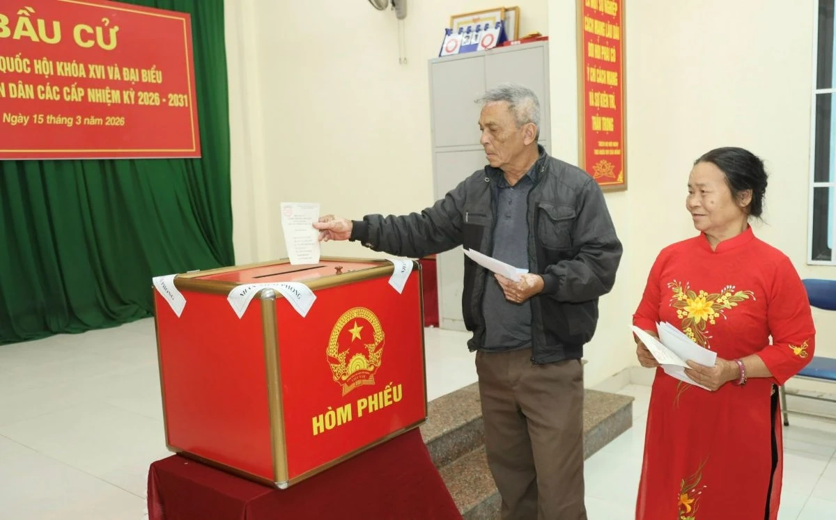 [Cập nhật] - Ngày bầu cử 15/3: Cử tri toàn tỉnh “Chung ngày hội lớn”