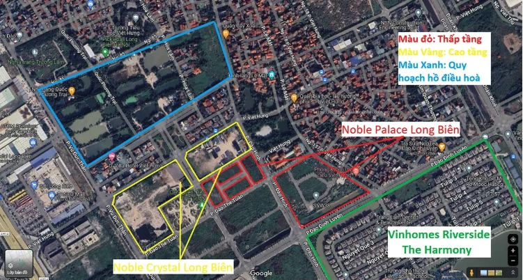 Vị trí Noble Crystal Long Biên – Lợi thế kết nối nhanh vào trung tâm Hà Nội