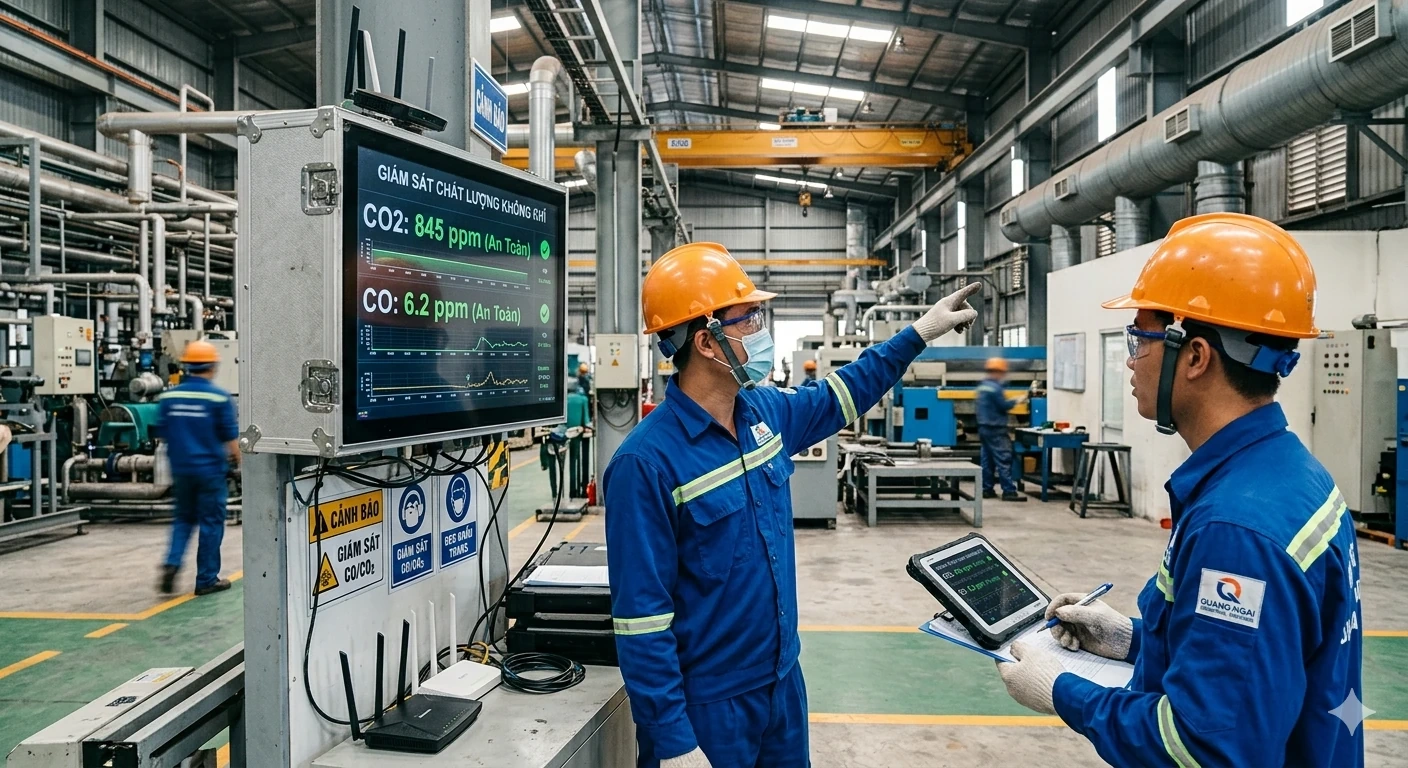 Cảm biến CO2 và CO ATPro: Giải pháp giám sát chất lượng không khí trong nhà