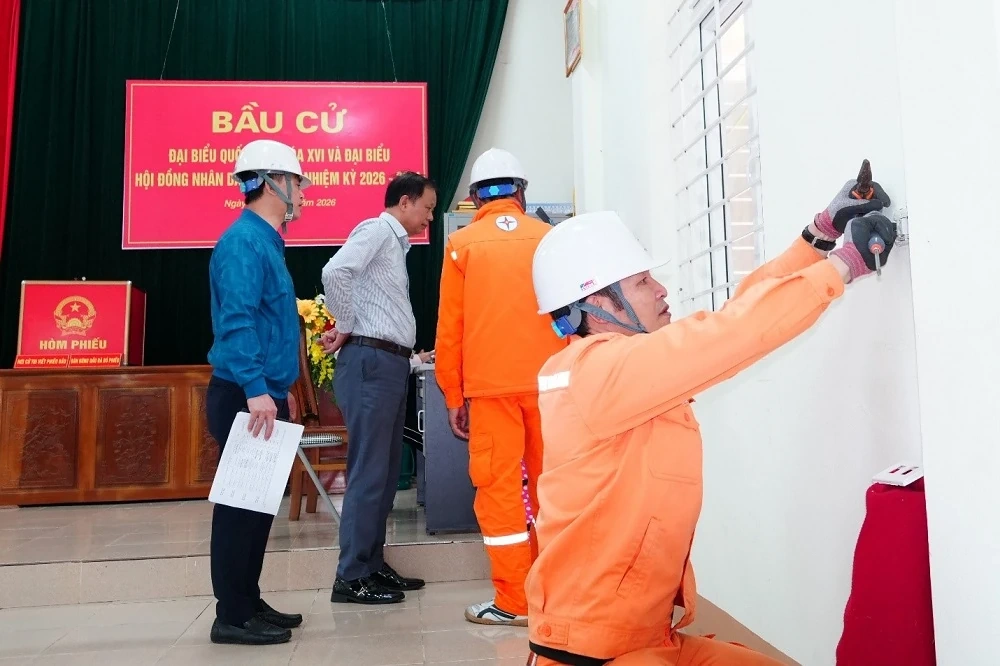 Công ty Điện lực Thanh Hóa sẵn sàng cấp điện an toàn, ổn định phục vụ ngày bầu cử