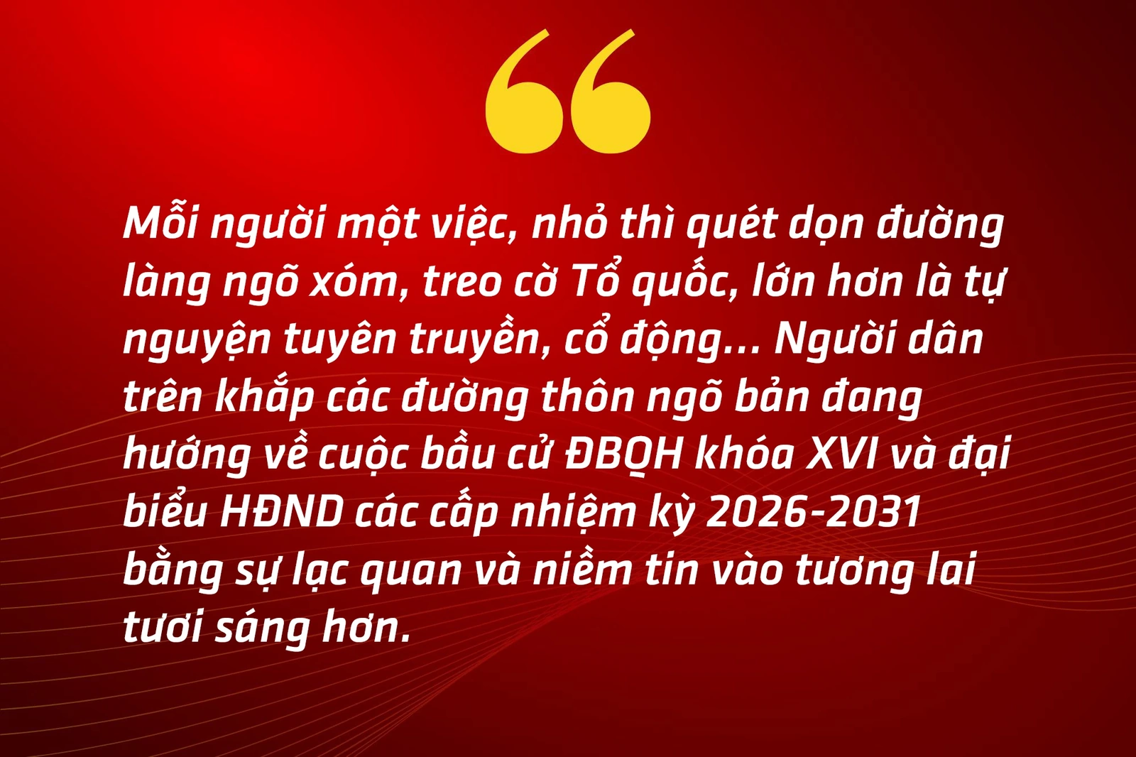 [Emagazine] Lòng dân đã thuận