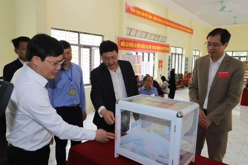 Tập trung lãnh đạo, tổ chức thực hiện tốt các khâu tiếp theo của cuộc bầu cử