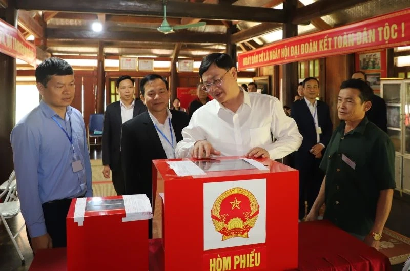 Tập trung lãnh đạo, tổ chức thực hiện tốt các khâu tiếp theo của cuộc bầu cử