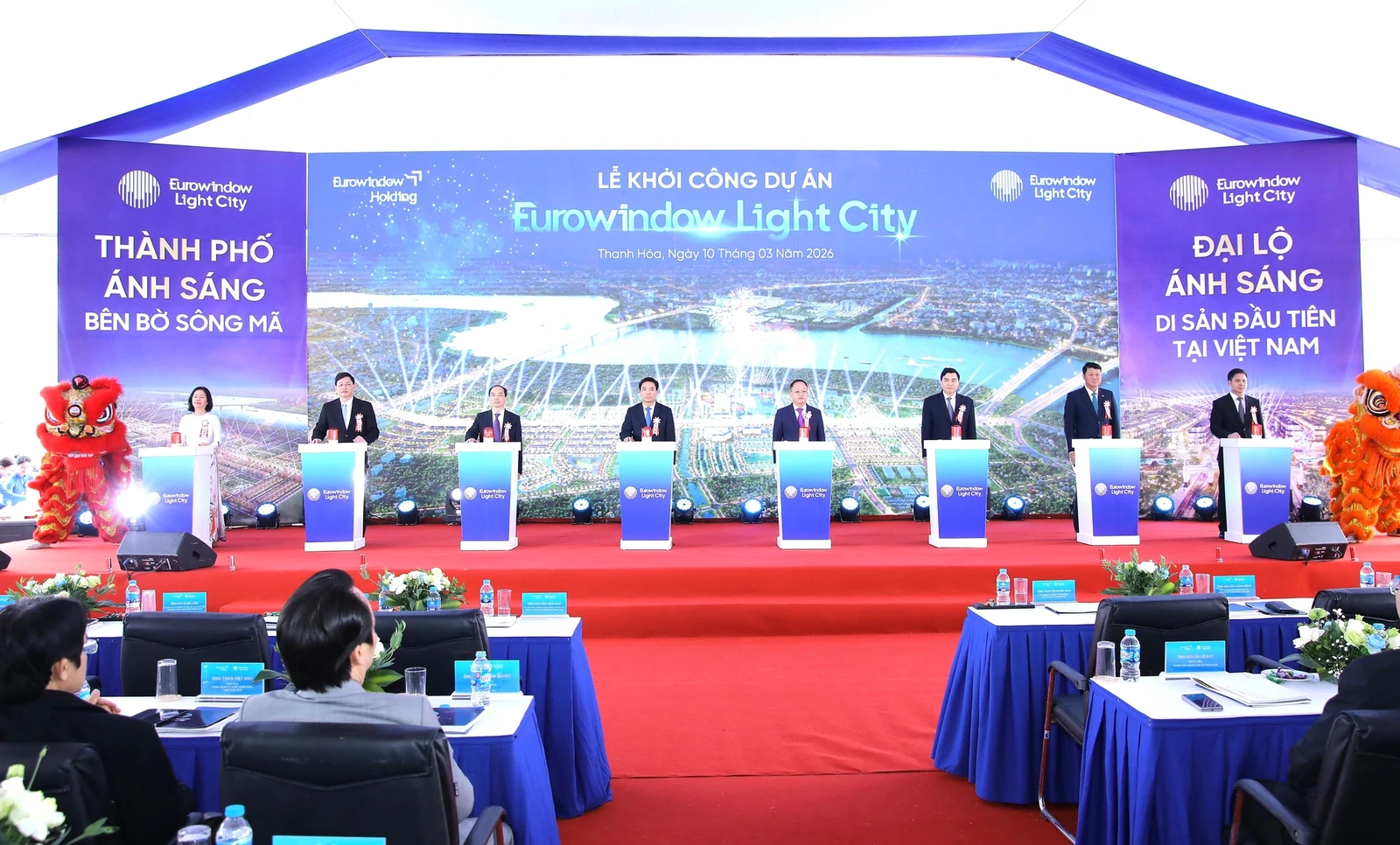 Khởi công Dự án Khu đô thị Eurowindow Light City bên bờ sông Mã