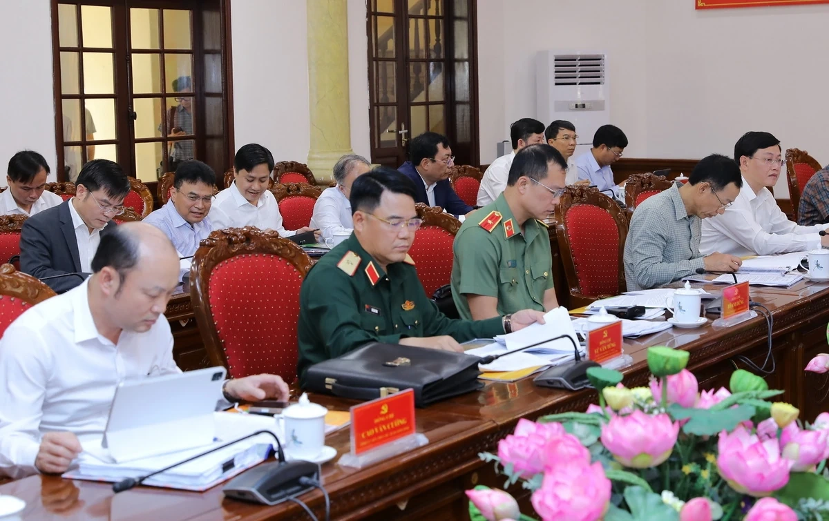 Ban Thường vụ Tỉnh ủy cho ý kiến về quy hoạch khu đô thị, công viên phía Bắc sông Mã