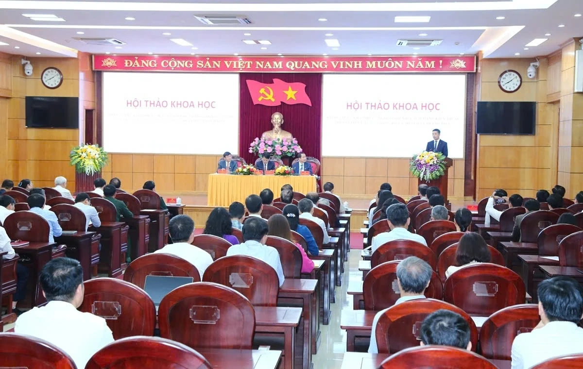 Hội thảo khoa học “Đồng chí Lê Khả Phiêu - Người chiến sĩ cách mạng kiên trung, người con ưu tú của Đảng bộ và Nhân dân Thanh Hóa”