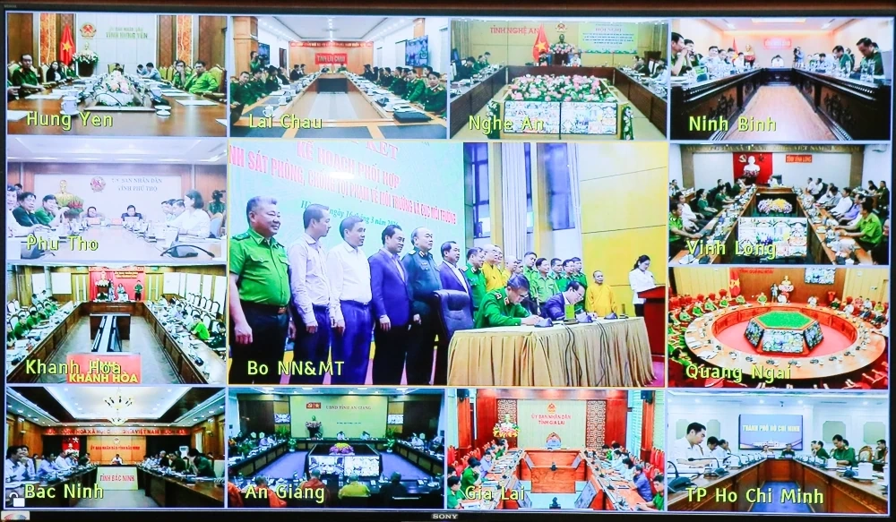 Tăng cường phối hợp bảo vệ các loài động vật hoang dã, nguồn lợi thuỷ sản