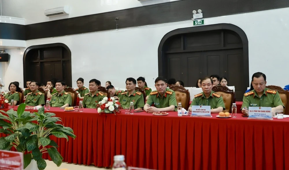 Ký kết chương trình phối hợp giữa Đoàn Thanh niên Công an tỉnh Thanh Hóa và Đoàn Thanh niên Tổng Công ty CP Hợp Lực