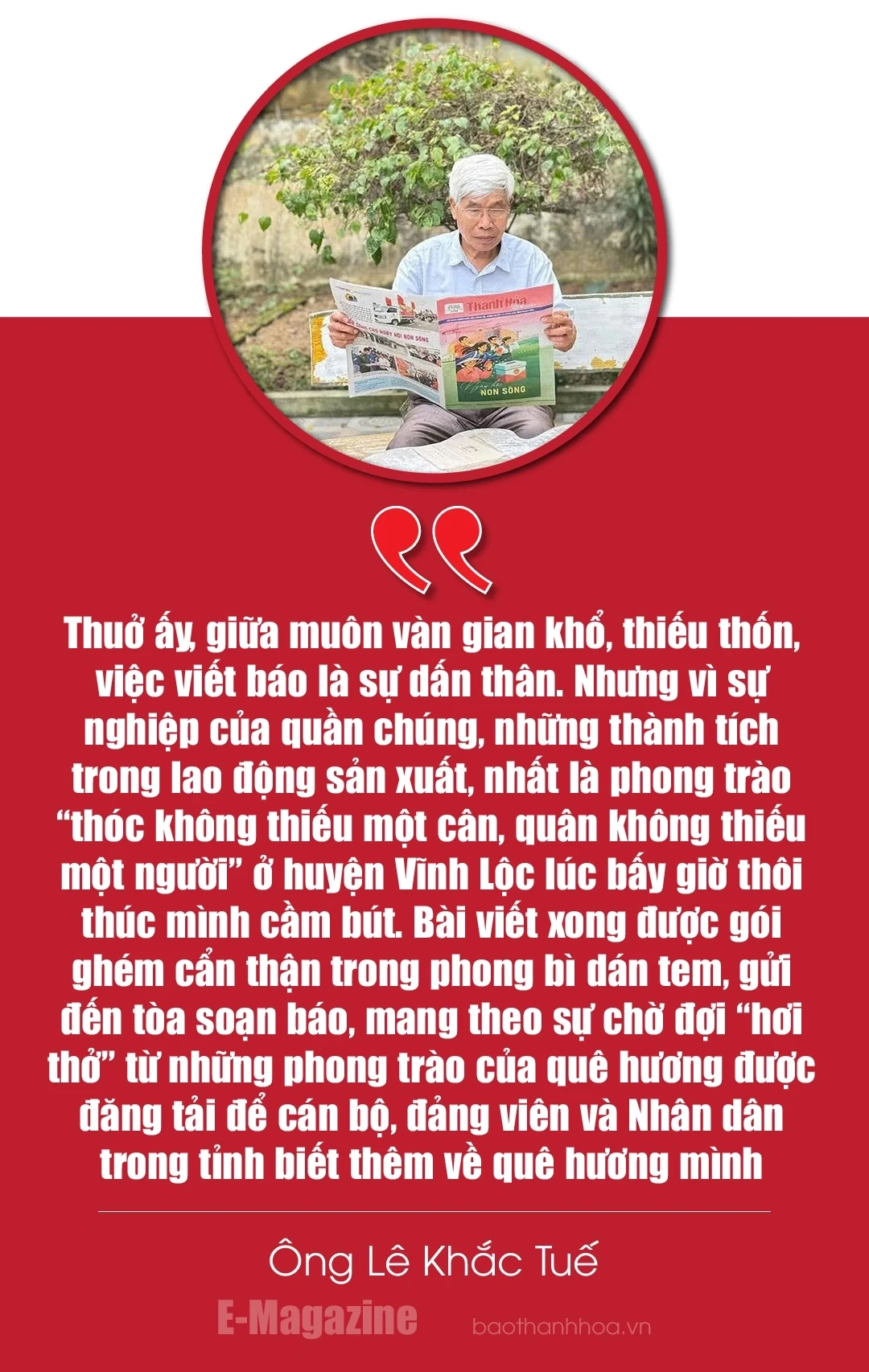 [E-Magazine] Gửi trọn niềm tin vào tờ báo Đảng quê hương